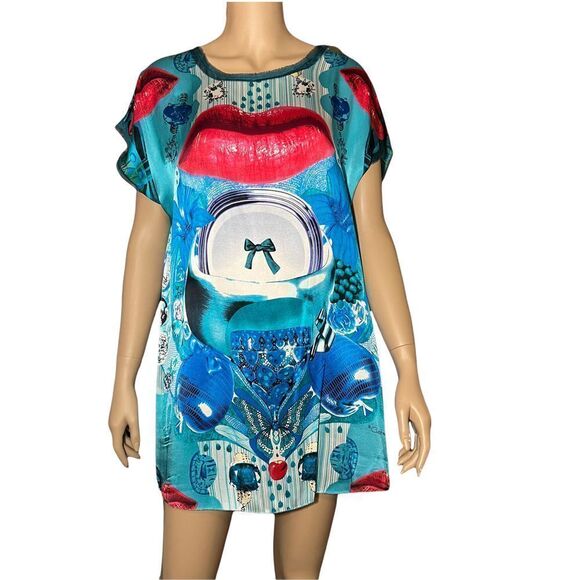 Custo Barcelona silk tunic dress - Picture 1 of 12